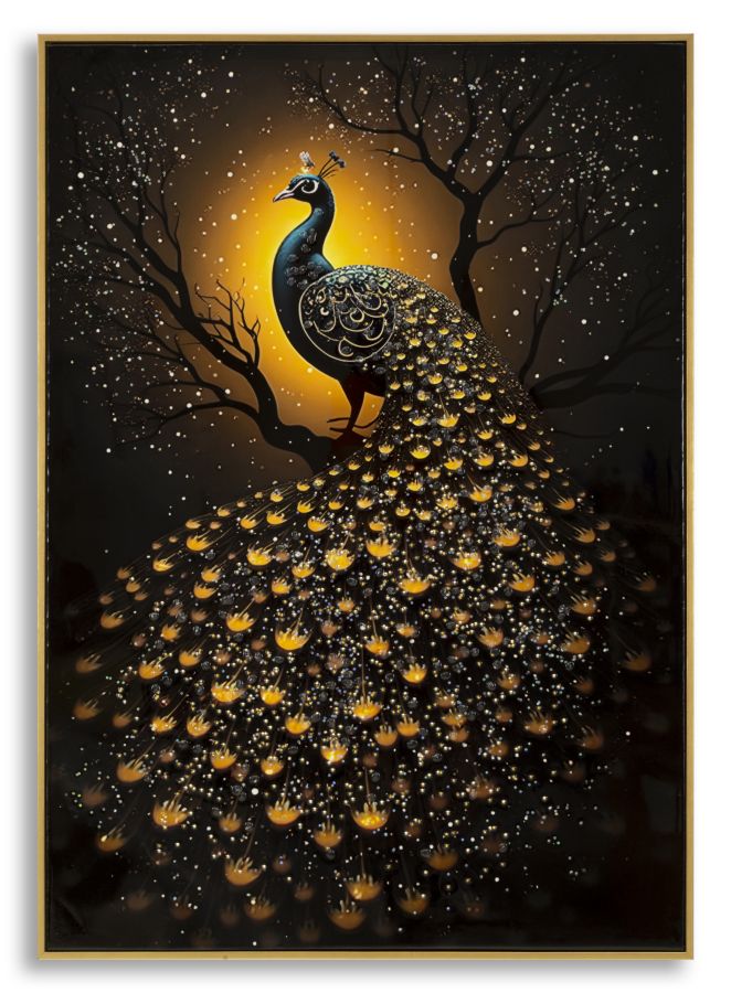 stampa_decorativa_su_tela_laccata_con_cornice_pavone_70x100_cm__peacock
