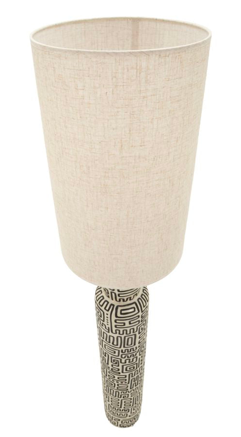 lampada_da_terra_design_paralume_beige_base_geometrica_dorata__nairobi