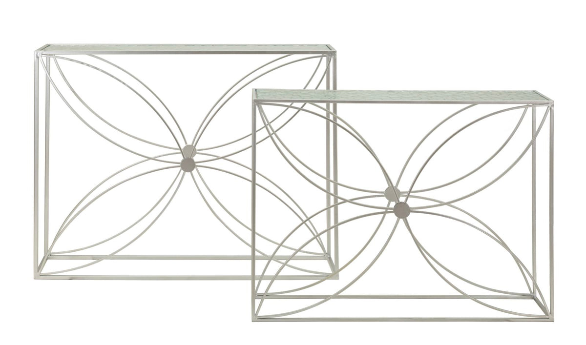 console_ingresso_coppia_con_decori_floreali_metallici_geometrici__paradise