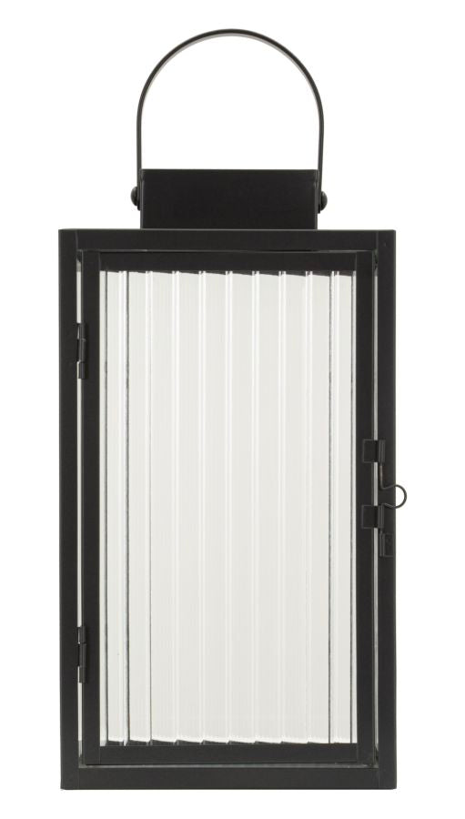 lanterna_in_metallo_nero_con_vetro_zigrinato_temperato_15x28_cm__lanterna_simply