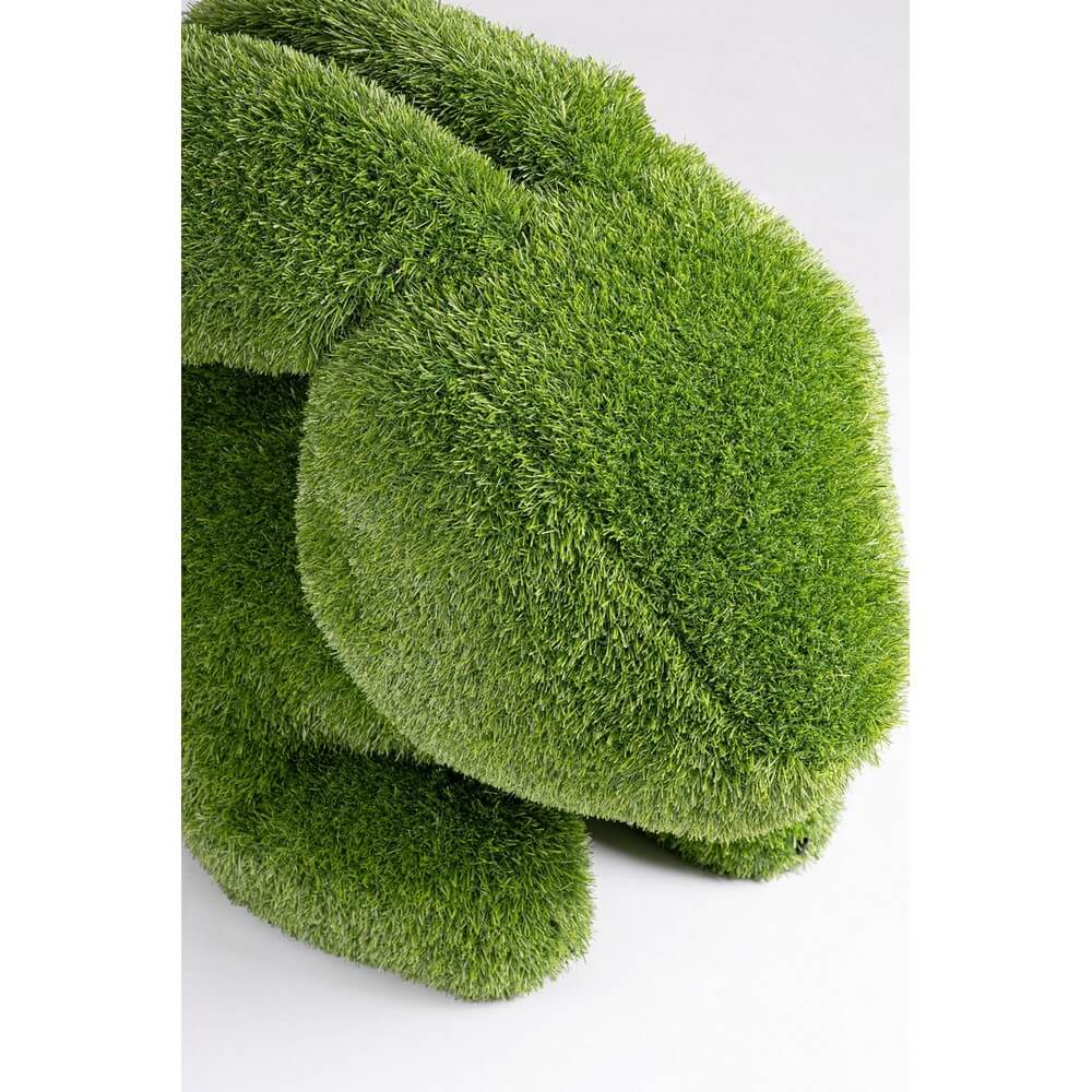 Coniglio Decorativo da Giardino in Erba Sintetica Verde - ERBA