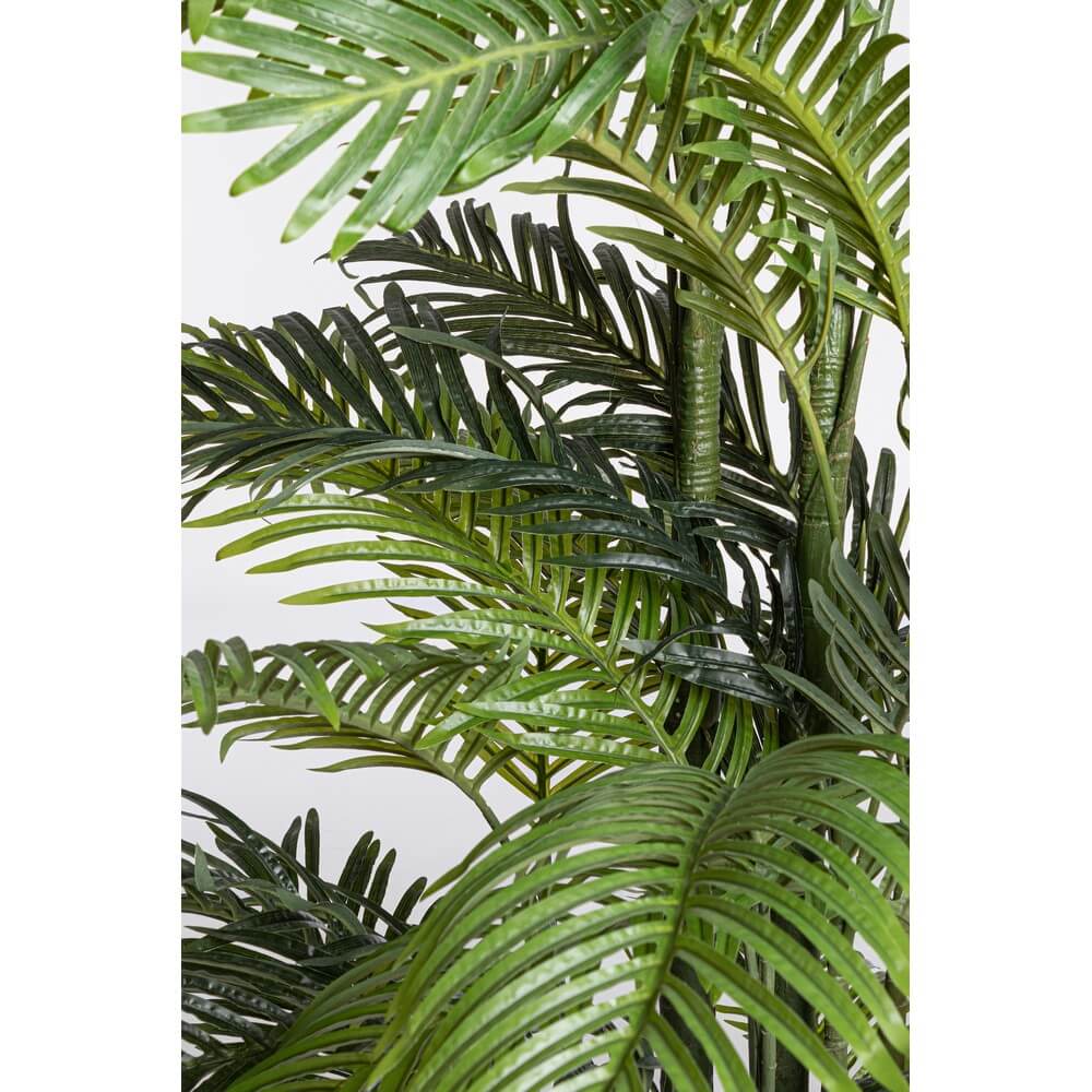 Pianta Artificiale Kenzia con Vaso 33 Foglie Altezza 210 cm - REGALO