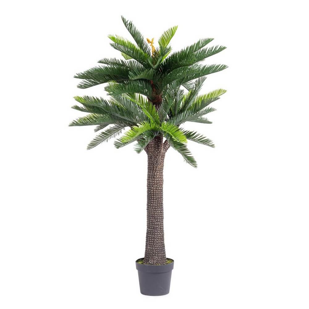 Palma Cycas Artificiale con Vaso 190 cm Protezione UV - PALMA