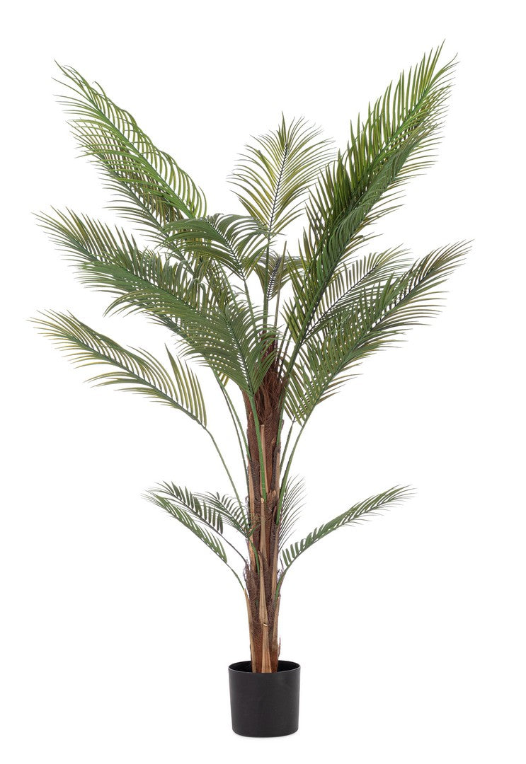 Pianta di Kenzia Artificiale con Vaso 27 Foglie 180 cm - KENZIA