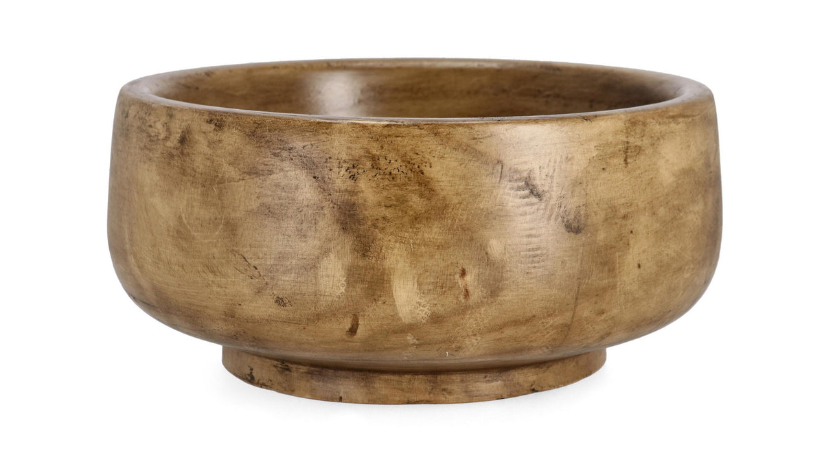 Set di 4 Ciotole Decorative in Legno di Paulownia 33x15 cm - JAMBO