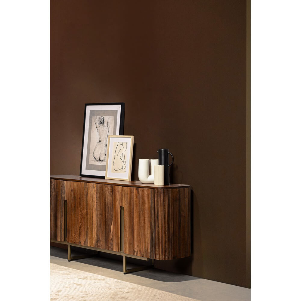 Quadro con Cornice Figura Femminile Astratta 50x70 cm - PRIYA
