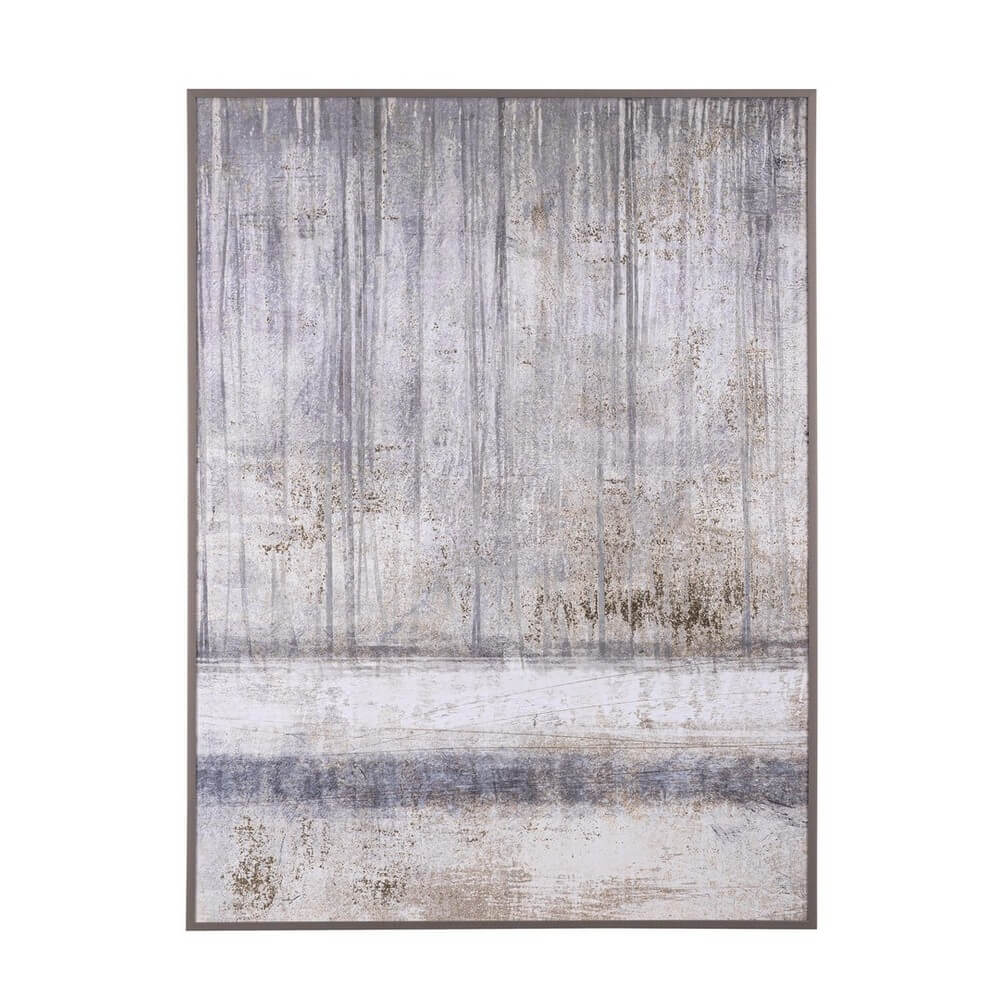 Quadro Astratto su Tela con Cornice 90x120 cm - GALLERY