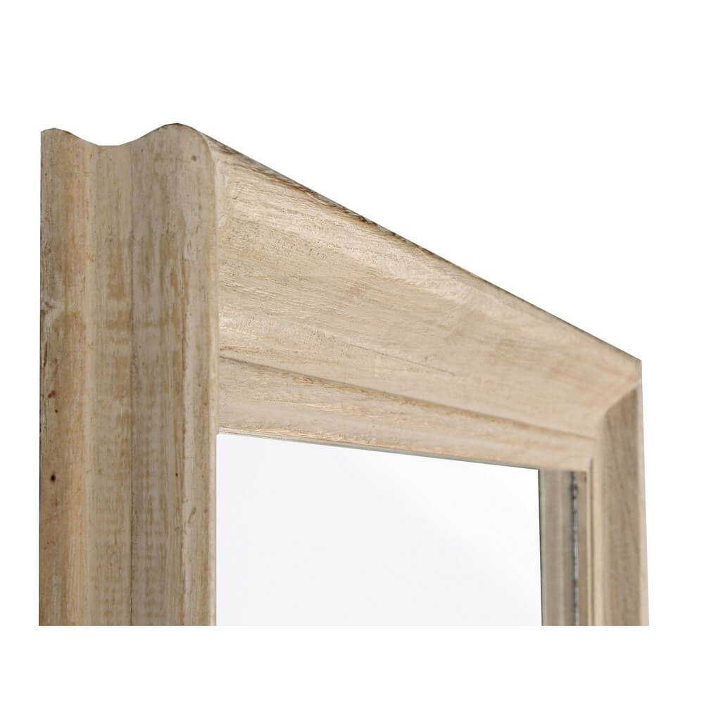 Specchio Rettangolare con Cornice in Legno di Paulonia 60x80 - YOUNG