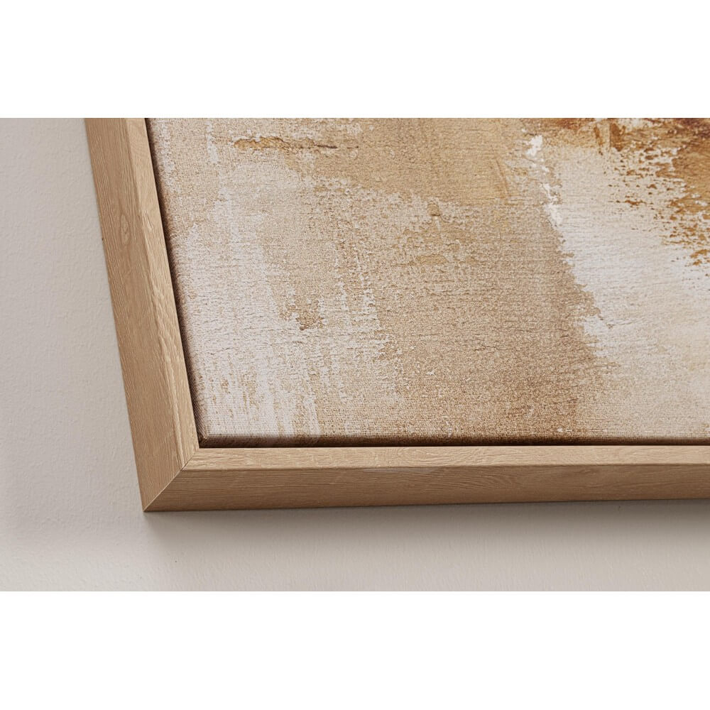 Quadro Astratto Dipinto a Mano su Tela con Cornice 123x143 cm - BOLD