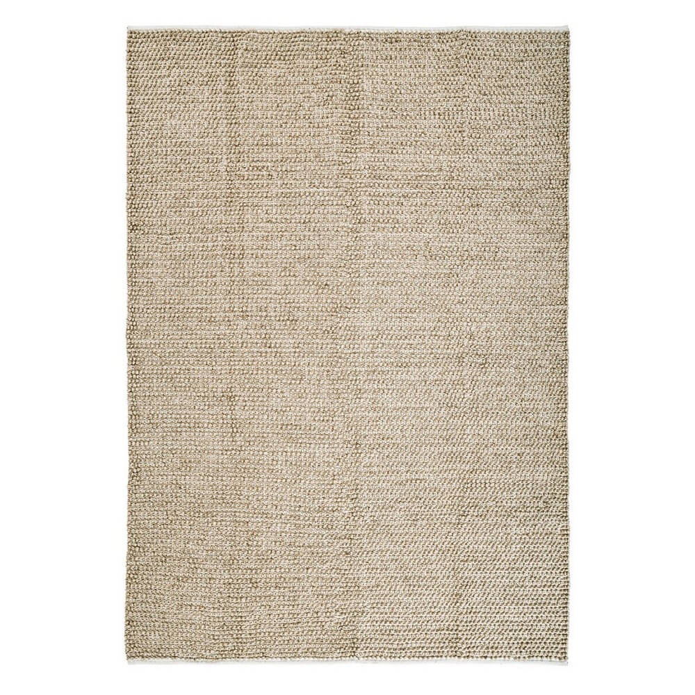 Tappeto in poliestere riciclato texture bouclé 200x300 cm - NAHRAN