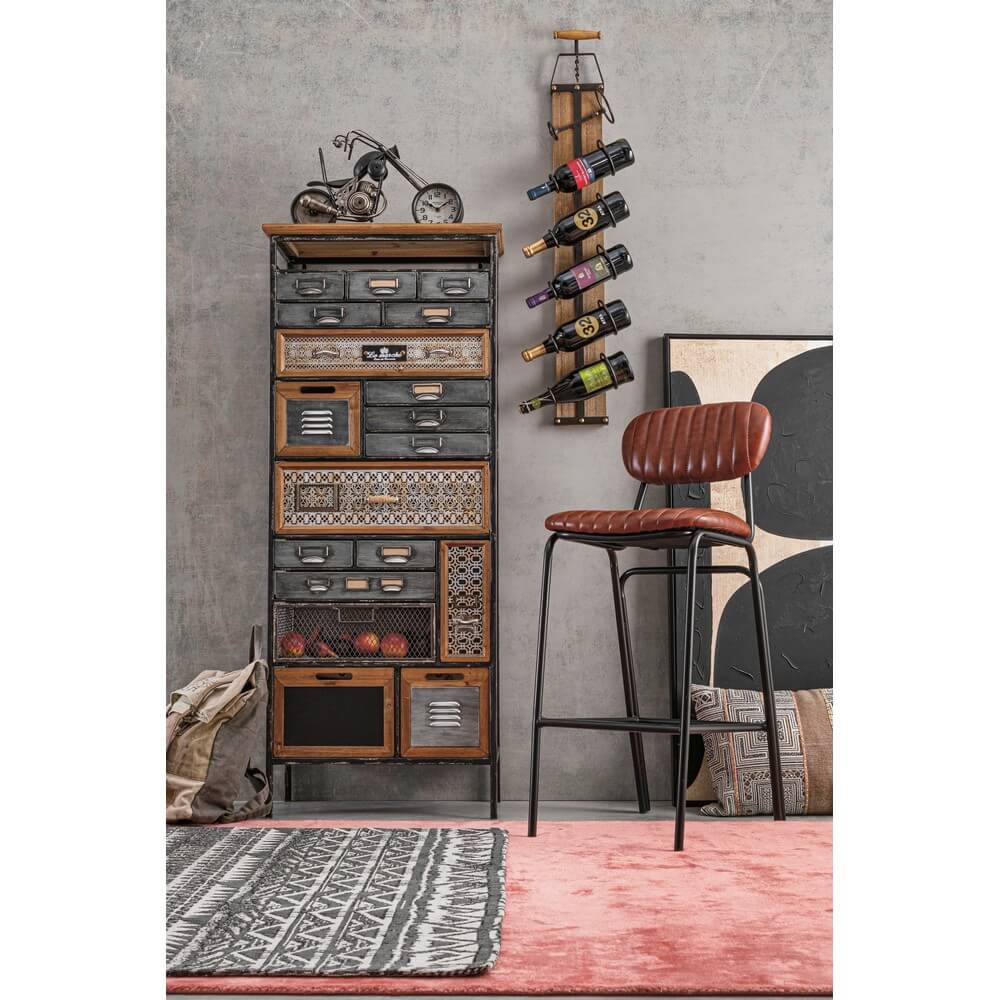 Tappeto in viscosa artigianale con frange 140x200 cm - GRAY
