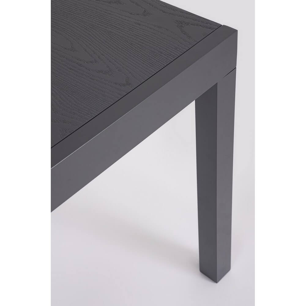 Tavolo Allungabile da Esterno in Alluminio Effetto Legno 80-160 cm - BRASTEL
