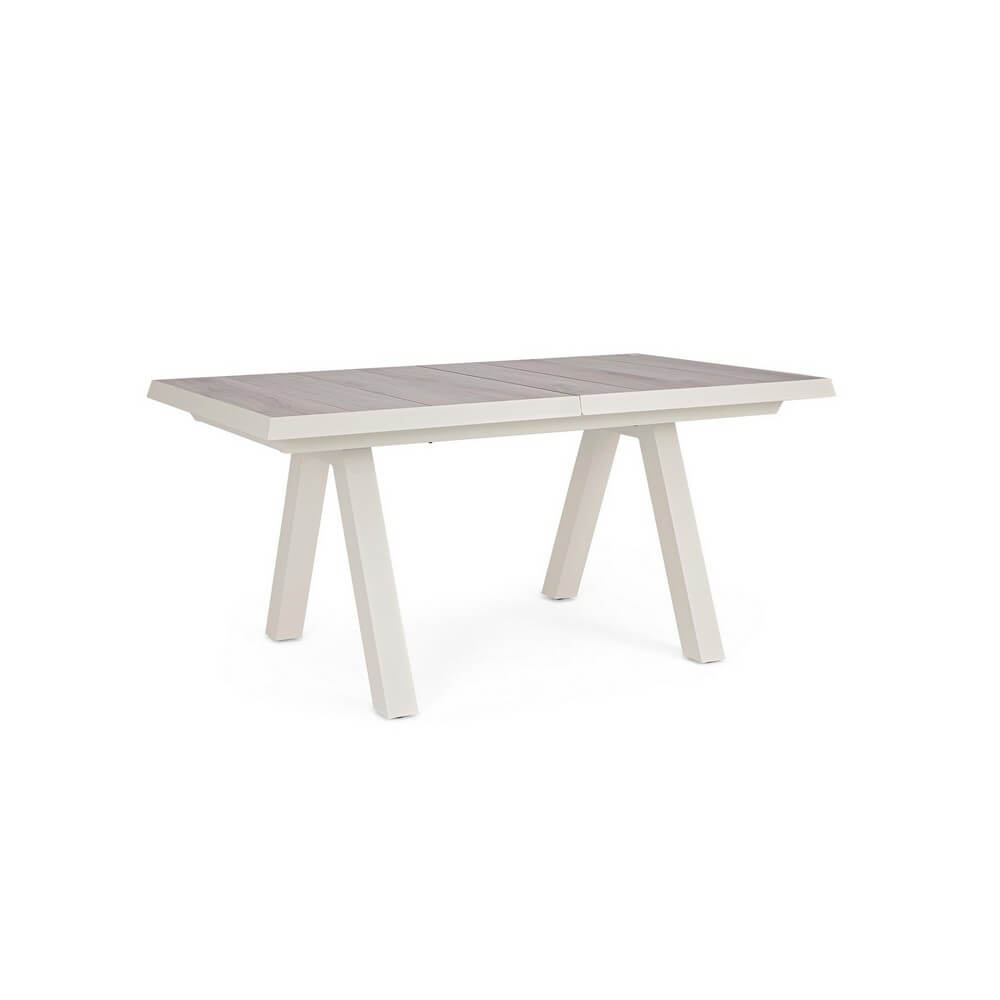 Tavolo da Giardino Allungabile in Alluminio con Piano in Ceramica - KRION