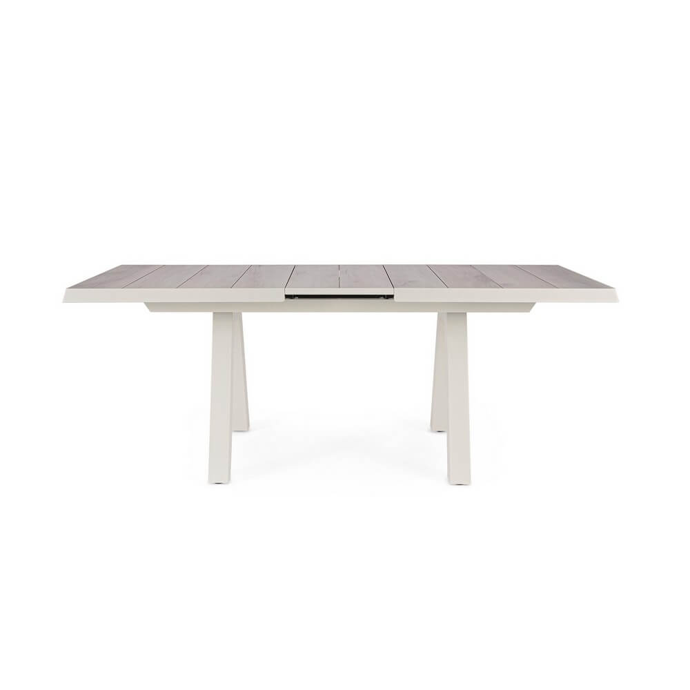 Tavolo da Giardino Allungabile in Alluminio con Piano in Ceramica - KRION