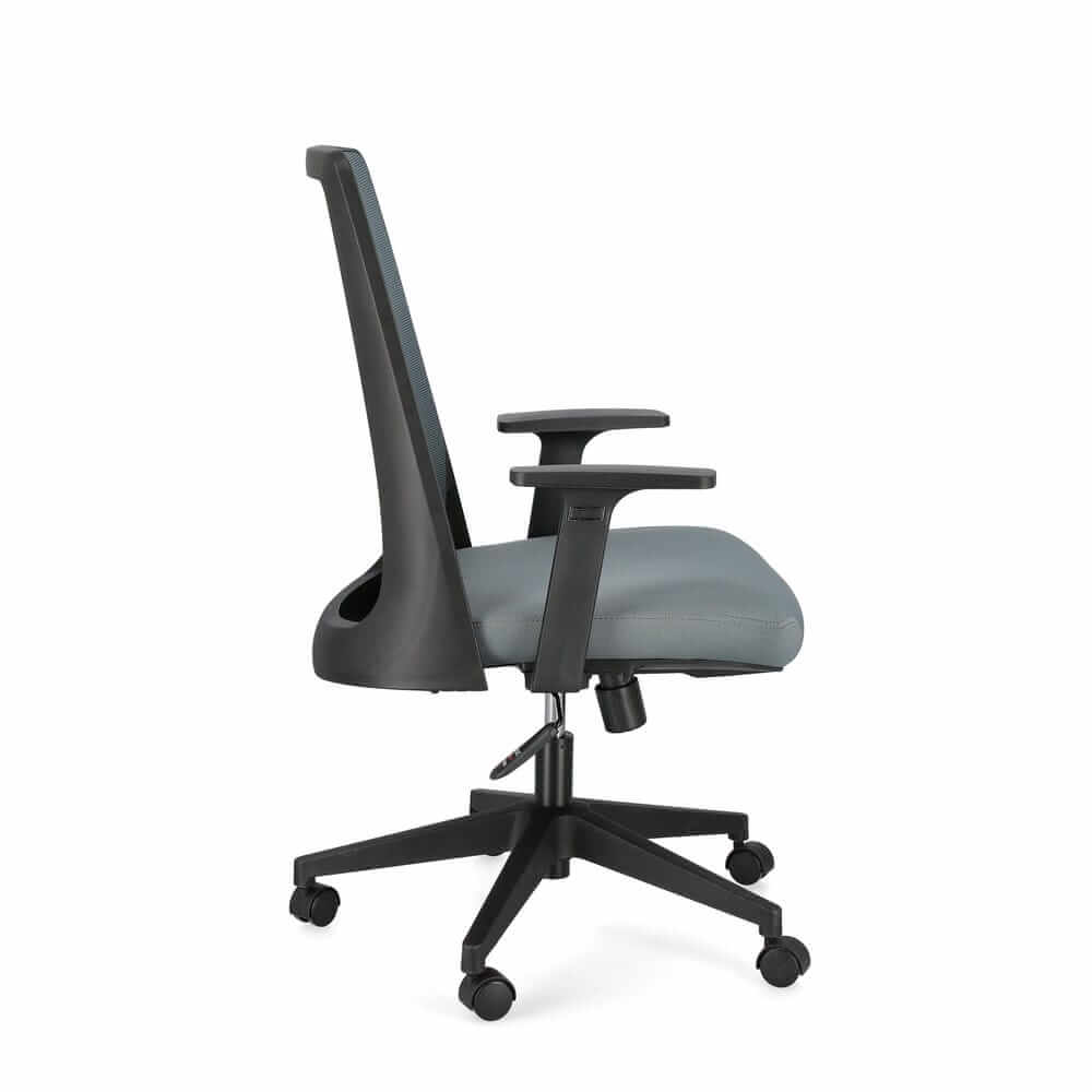 Sedia da Ufficio Ergonomica con Braccioli e Schienale a Rete - THORNE