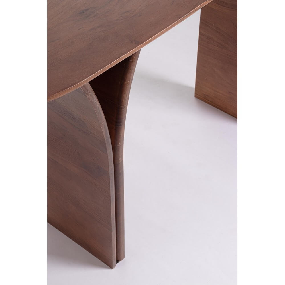 Consolle in Legno di Mango Massello con Gambe Scultoree - DALTON