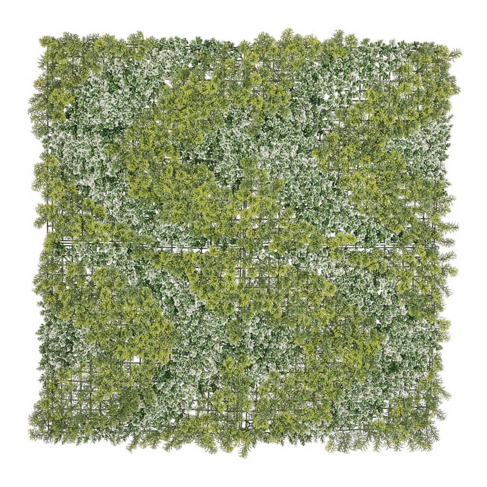 Pannello parete verde artificiale misto 100x100 cm da esterno - VIONYX
