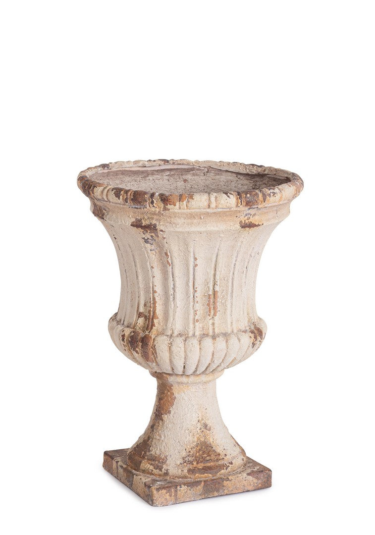 Porta Vaso da Esterno in Magnesia Anticata Stile Classico H56 - SAIFUL