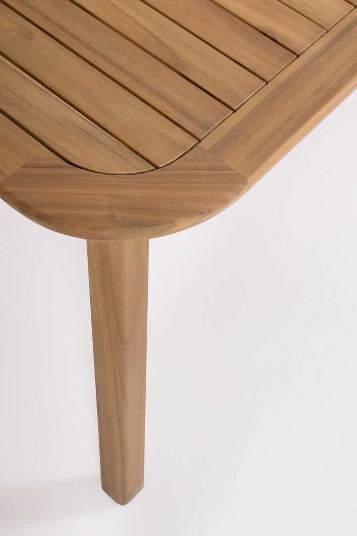 Tavolo da Giardino Allungabile in Legno Acacia FSC 160-210x100 cm - DANUBIO