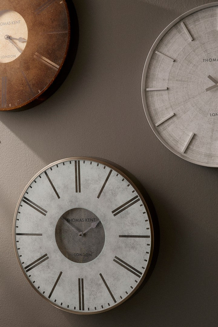 Orologio da Parete Rotondo Stile Industriale in Metallo - EMPYREAL