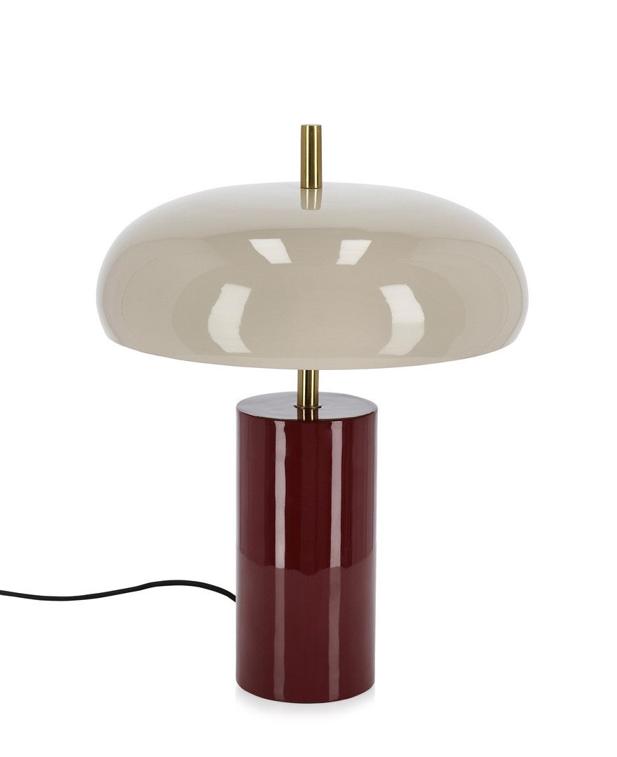 Lampada da Tavolo a Fungo in Acciaio - BANKERS