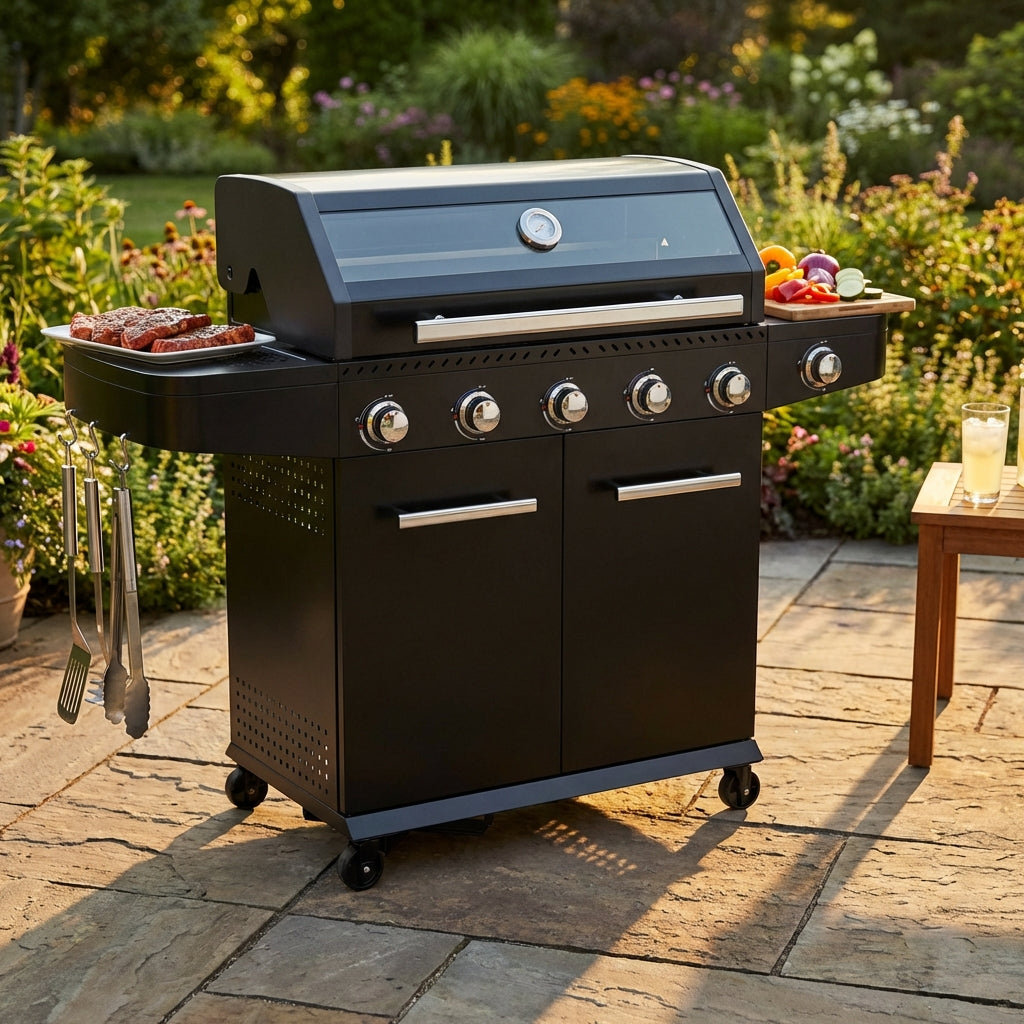 barbecue_a_gas_5_fuochi_con_piano_cottura_in_acciaio_inox_per_giardino__selenvia