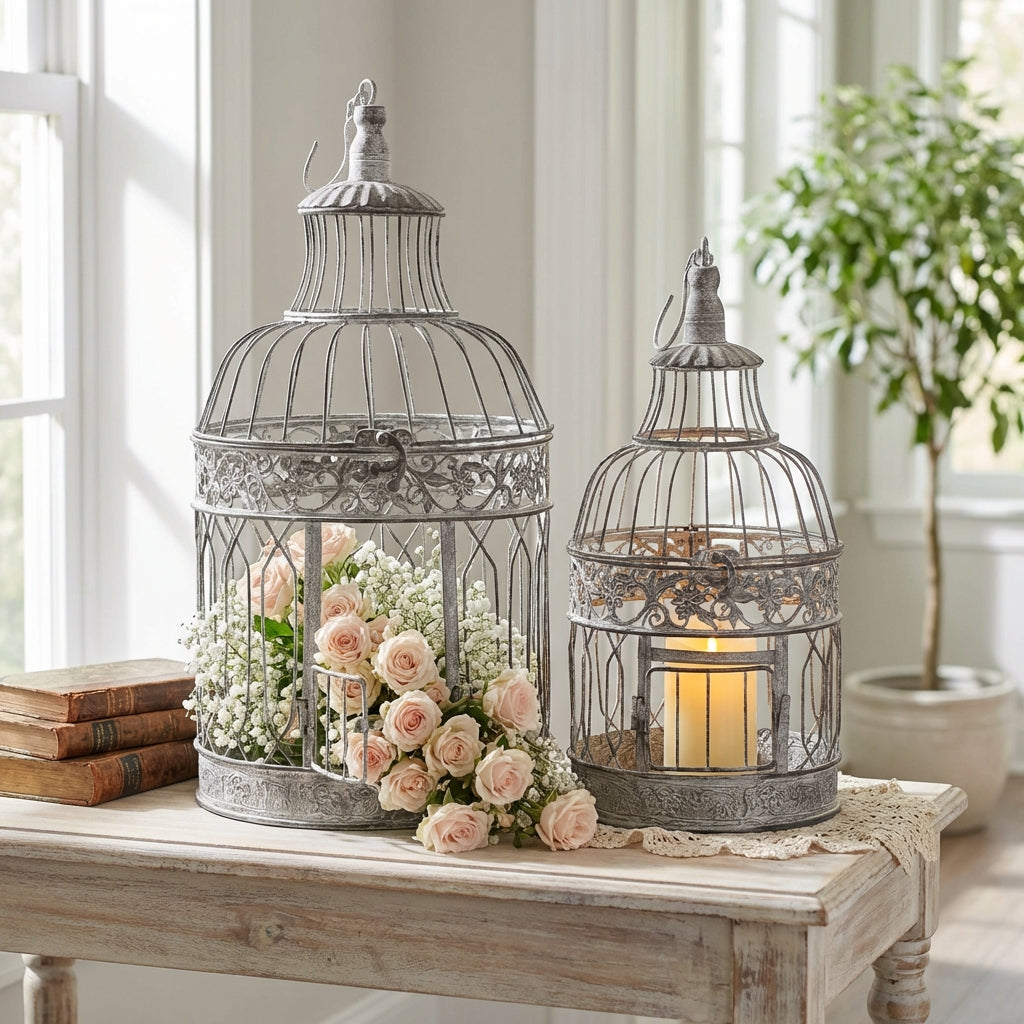 set_di_2_gabbie_rotonde_bianco_ossidato_in_acciaio_cm_25x25x59__nardi