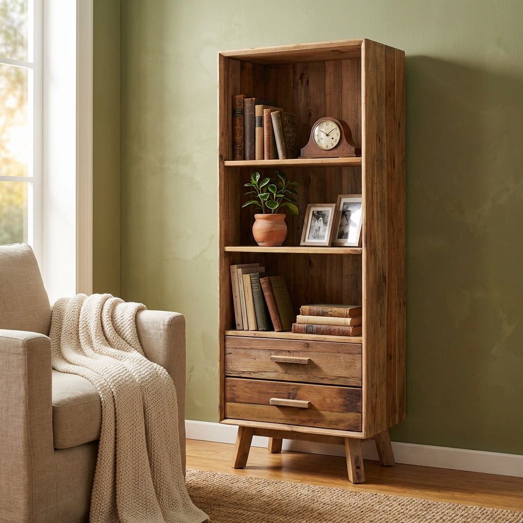 libreria_con_2_cassetti_e_3_ripiani_in_pino_riciclato_cm_60x40x160__pine