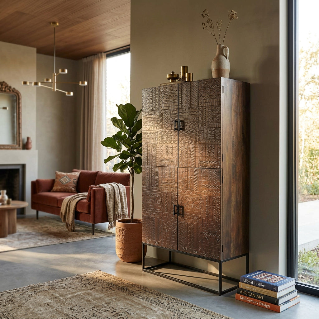 credenza_con_decoro_4_ante_in_legno_metallo_cm_96x46x182__boniface