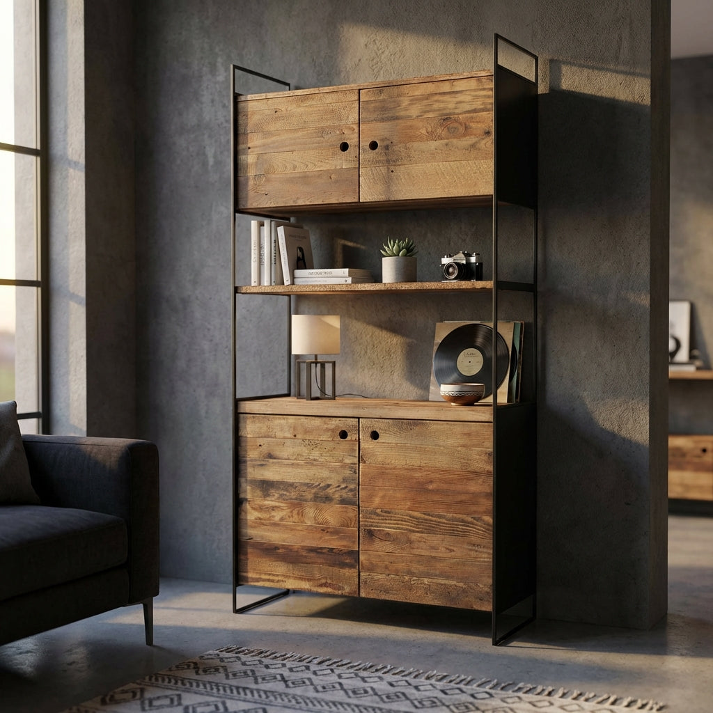 credenza_in_pino_riciclato_cm_99x40x190__pine