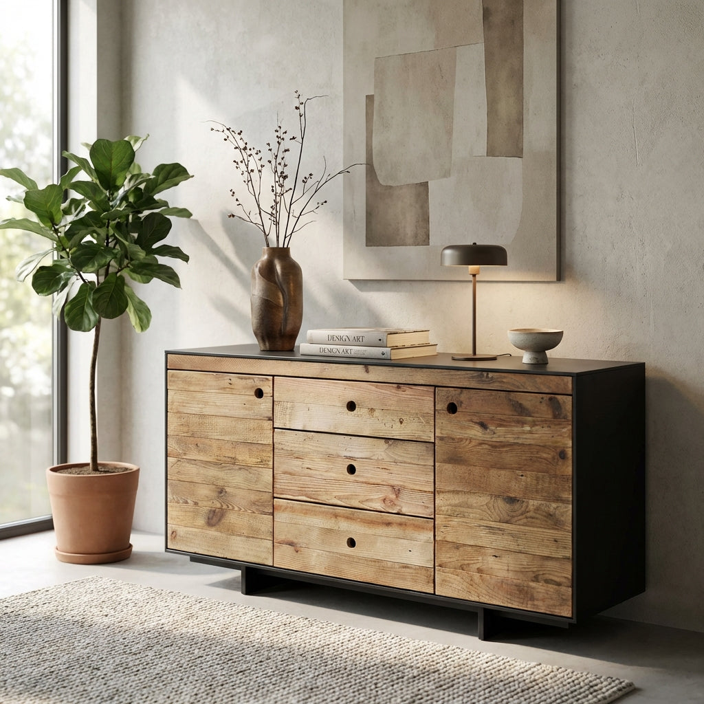madia_2_ante_3_cassetti_in_pino_riciclato_cm_150x48x76__pine