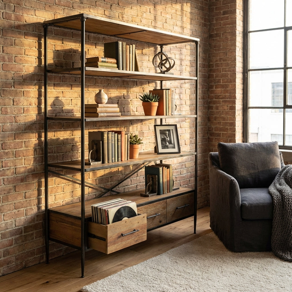 libreria_in_legno_metallo_cm_128x44_5x153_5__dene