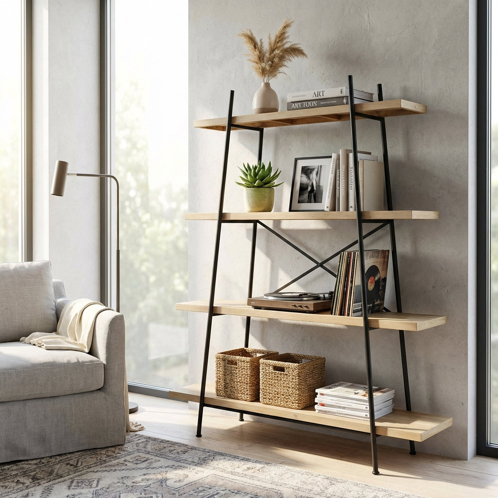 libreria_industrial_in_metallo_legno_cm_145x44x176__undy