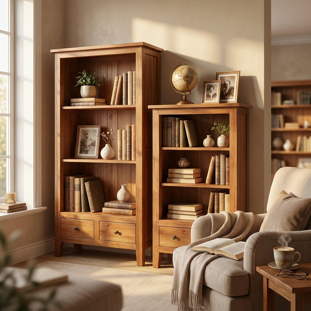 libreria_in_legno_3_ripiani_2_cassetti__dardanus