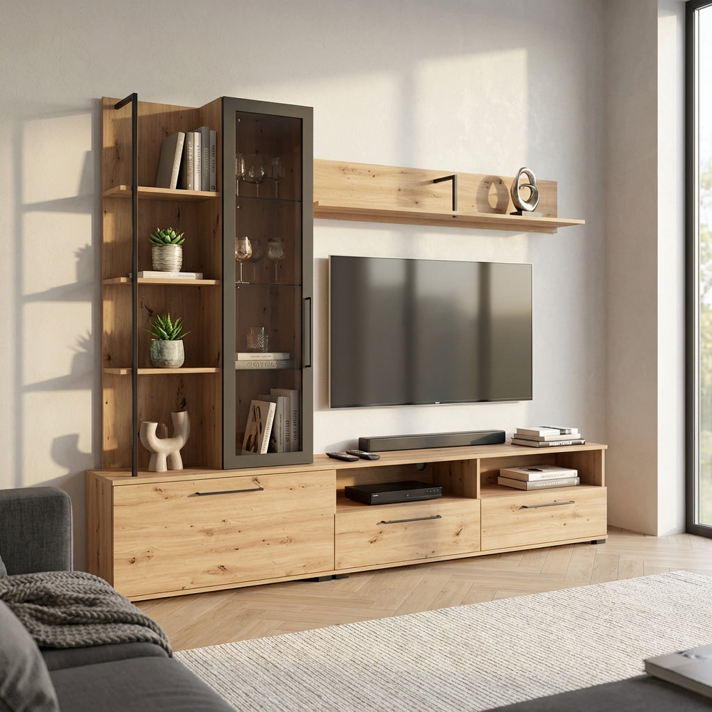parete_attrezzata_con_anta_vetrina_e_due_cassetti_moderna_minimal_in_legno_cm_229_5x35x182_5_h__grace