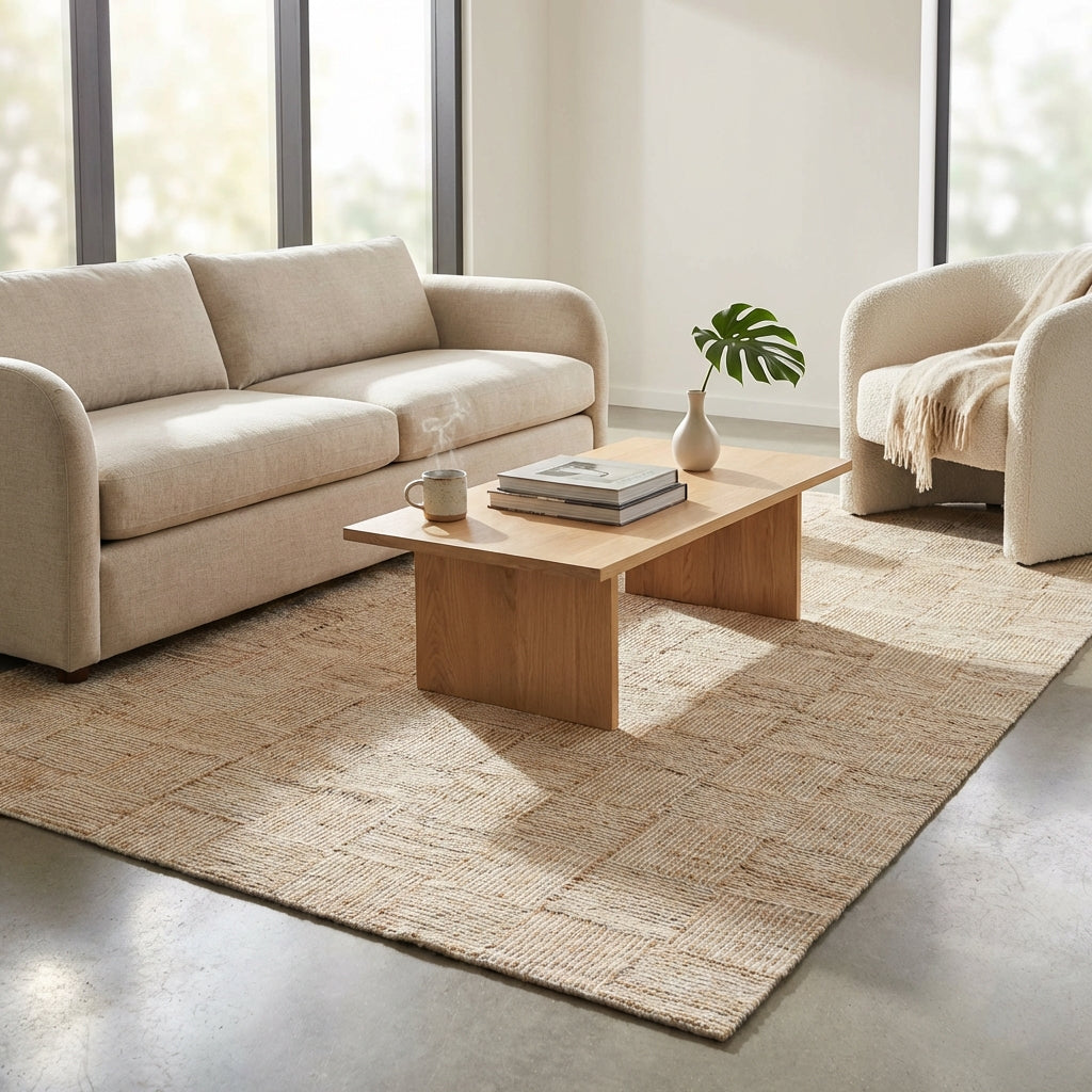 tappeto_in_lana_avorio_con_decoro_geometrico_160x230_cm__wilalvia