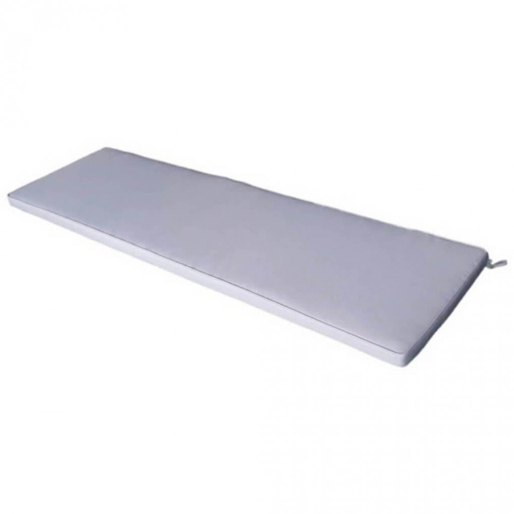 Cuscino PANCA 110 grigio isolato su fondo bianco, vista dall'alto in diagonale #colore_Grigio