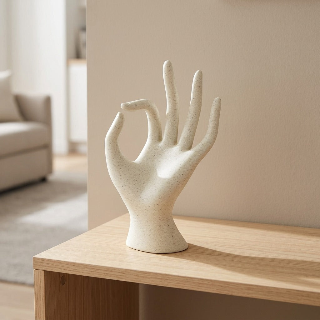Scultura Decorativa a Mano in Acciaio - SCULTURA OK STONS