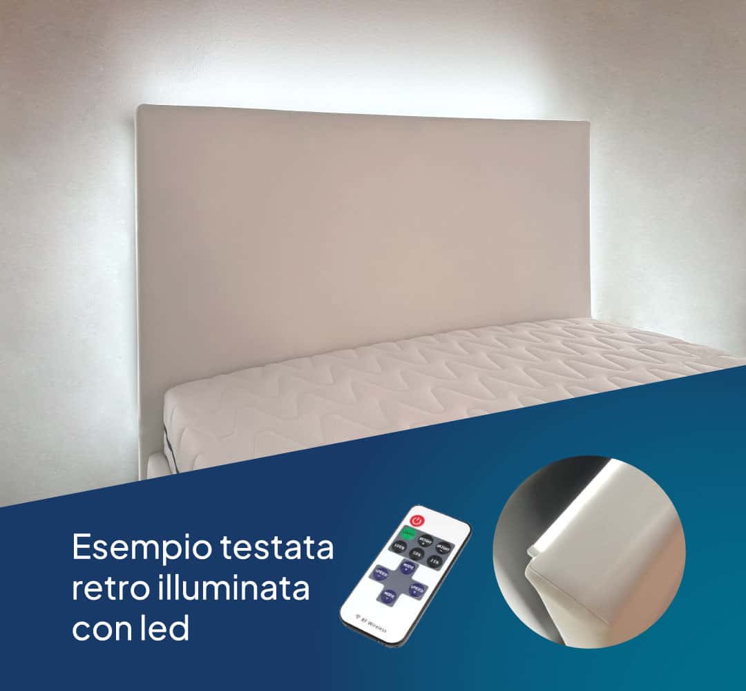 Kit LED per Letto in Pannelli di Nobilitato - LED